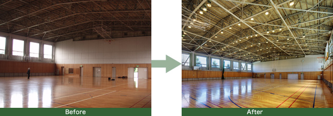 図版:学習院女子大学 体育館